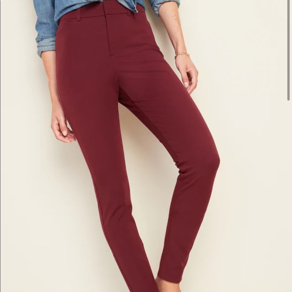Old Navy High-Waisted Full-Length Pixie Pants